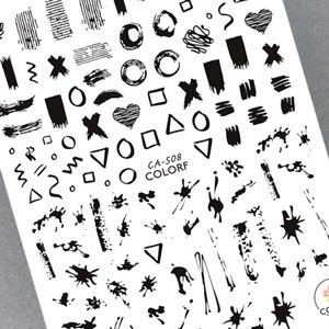 Наклейки PopFinger серия CA