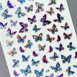 Фольгированные Наклейки PopFinger