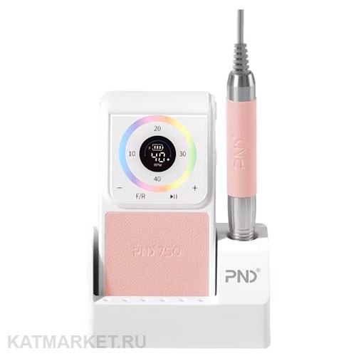 Бесщеточный аппарат для маникюра SNRQI PND750, 40000 об/мин, розовый 22102222