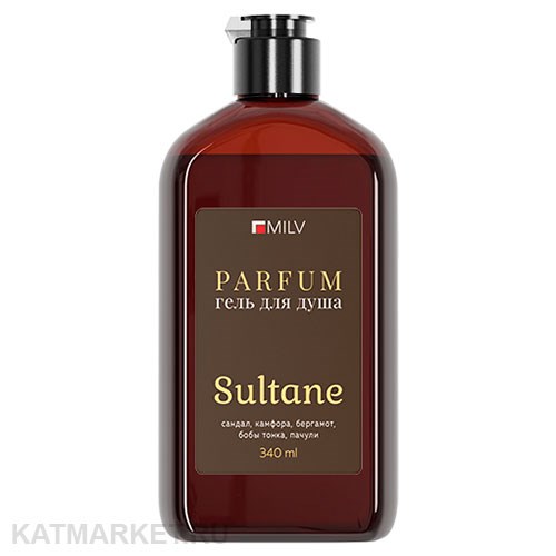 Milv 340мл Sultane Парфюмированный гель для душа (20379) 31540379