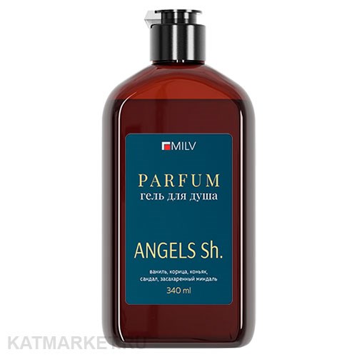 Milv 340мл Angels Sh. Парфюмированный гель для душа (20381) 31540381