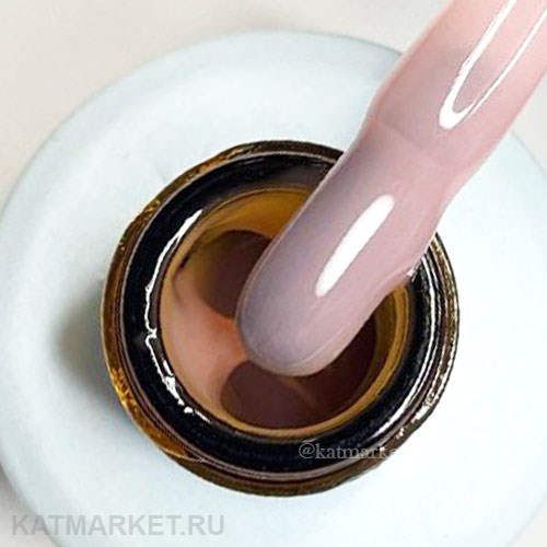 BSG 20мл Konfityur 25 Жёсткий гель в бутылочке низкой вязкости Розовый камуфляж, полупрозрачный 12706025