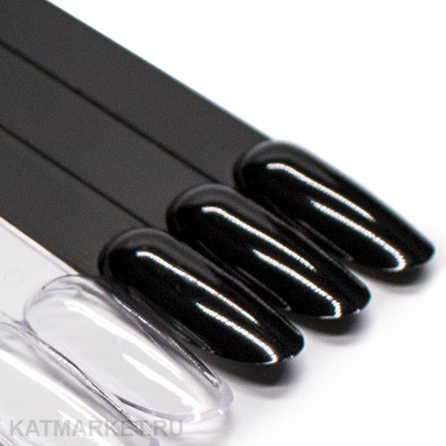Палитра Веер Миндаль на кольце 50шт, черная 60806024