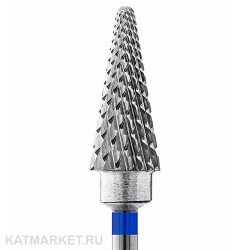 Кристалл Твердосплавная фреза 13160 конус синий, для левшей 70513160