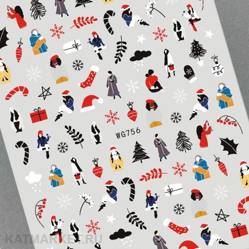 Наклейки PopFinger серия WG 756 61211756