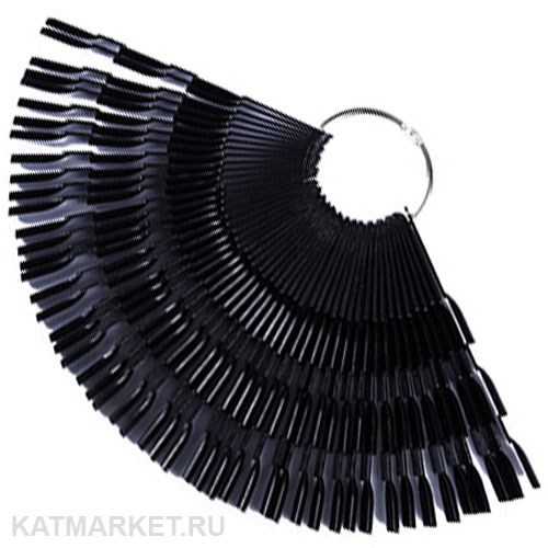 Палитра "Веер Трио" на 150 цветов, черная 60806072