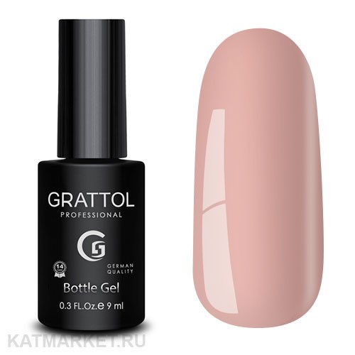 Grattol 9мл Bottle 08 Моделирующий камуфлирующий гель 10632008