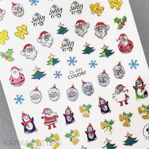 Наклейки PopFinger серия CL 31 фольгированные 61220031