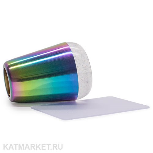 Штамп для стемпинга металлический радужный 60503101