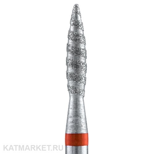 Владмива Фреза алмазная, торнадо 2,3мм, красная 806.104.243.514.023Т 70620123