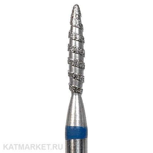 Владмива Фреза алмазная, торнадо 1,8мм, синяя 806.104.243.524.018Т 70620218