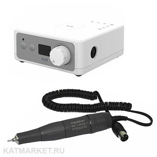 Аппарат для маникюра и педикюра Marathon N2R, наконечник H37LN, Корея 22102419