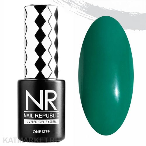 NR 10мл Однофазный гель-лак One Step 07 Зеленый однофазный 11746007