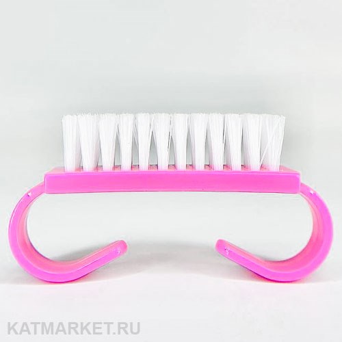 Щетка-сметка 10х45мм, матовая розовая 60804201