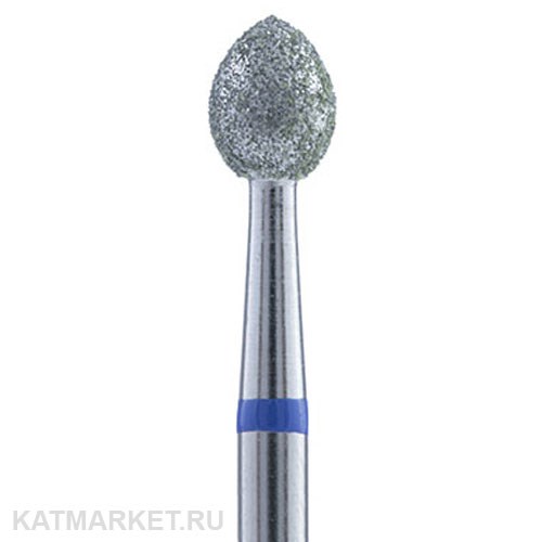 Владмива Фреза алмазная, пламя-пуля 4 мм, синяя 806.104.257.524.040 70603240