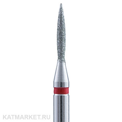Владмива Фреза алмазная, пламя 1,2 мм, красное 806.104.243.514.012 70601112