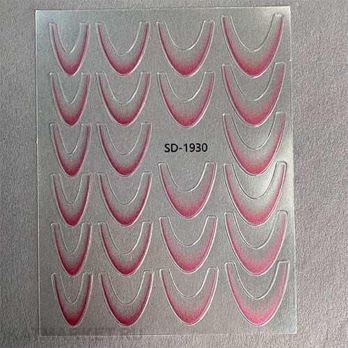 ZooNail Наклейки Френч светло-розовый (1930) 61601930