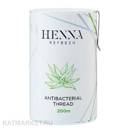 Henna Refresh Антибактериальная нить для тридинга с соком алоэ 81307102