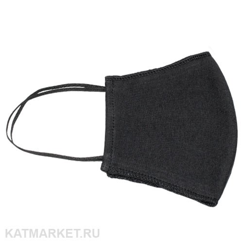 Многоразовая защитная маска черная 60402005