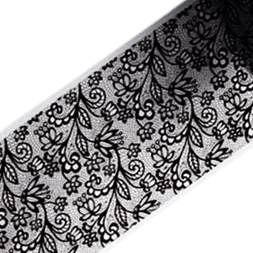 Фольга 50см Черное Кружево 05 61508005