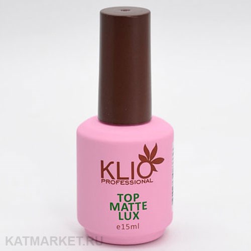 Klio 15мл Топ Матовый Lux с липким слоем 11604051