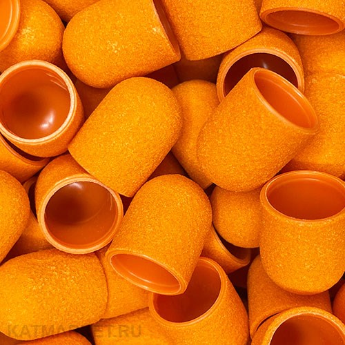 Colorcaps Колпачок для педикюра Orange 13мм, 240 грит 70220035