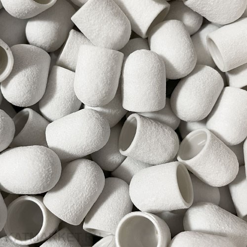 Colorcaps Колпачок для педикюра White 10мм, 180 грит 70220124