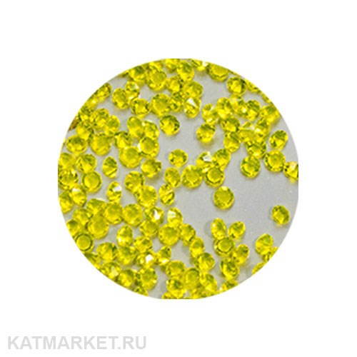 Хрустальная крошка 1440шт желтая 61306008