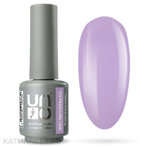 Uno 8г Pedicure Line 113 лиловый Однофазный гель-лак 10311113