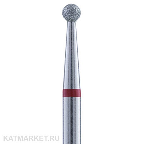 Владмива Фреза алмазная, шар 2,3 мм, красный 806.104.001.514.023 70608123