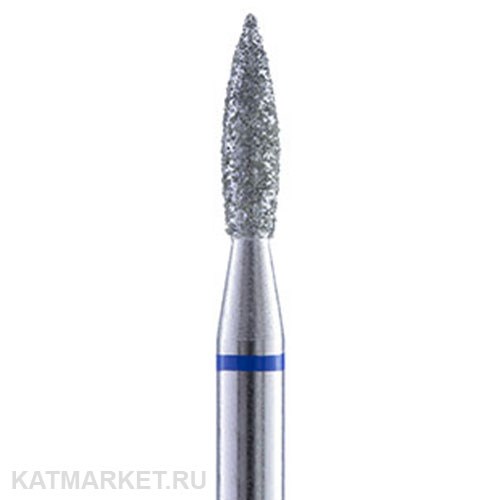 Владмива Фреза алмазная, пламя 2,1 мм, синее 806.104.243.524.021 70601221
