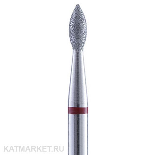 Владмива Фреза алмазная, пламя-пуля 2,1 мм, красная 806.104.257.514.021 70603121