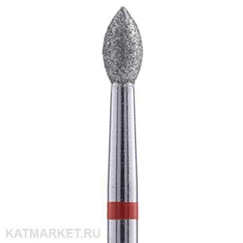Владмива Фреза алмазная, пламя-пуля 3,1 мм, красная 806.104.257.514.031 70603131