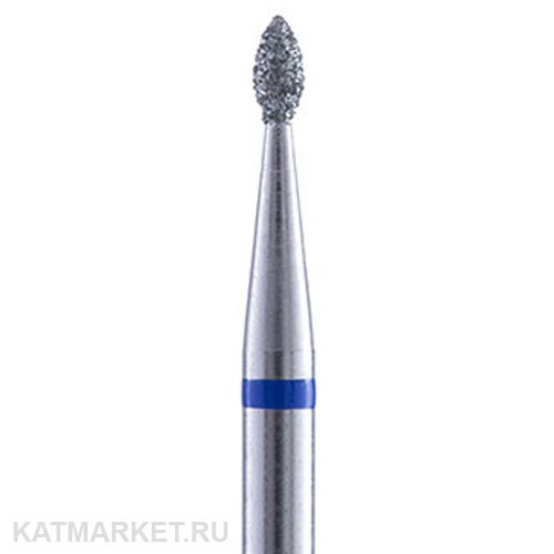 Владмива Фреза алмазная, пламя-пуля 1,6 мм, синяя 806.104.257.524.016 70603216