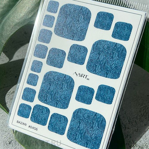 Nartex Слайдер на прозрачной пленке 456 для педикюра 61289909