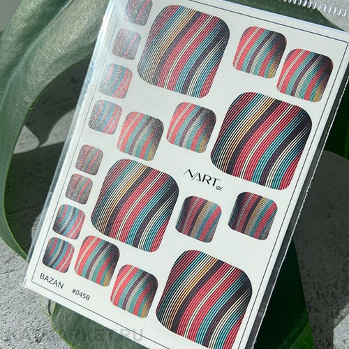 Nartex Слайдер на прозрачной пленке 458 для педикюра 61289911