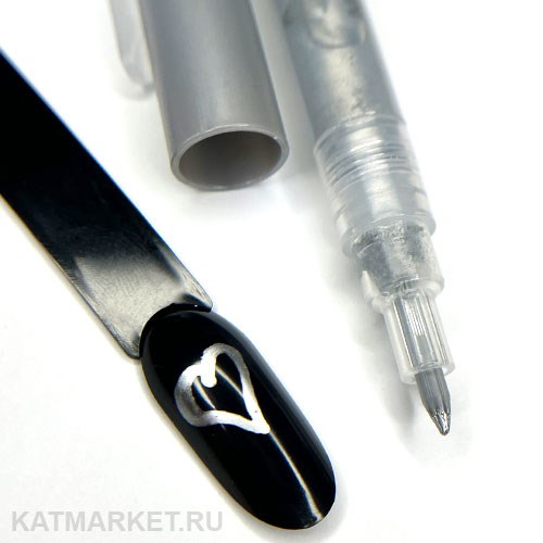 Акриловый маркер, серебро 61010004