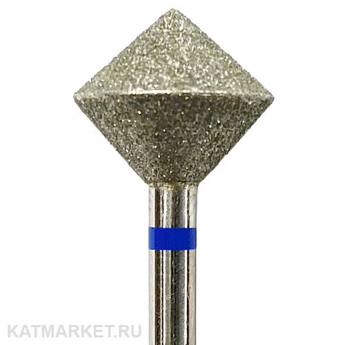 Divinail Алмазная фреза симметричный конус 10мм синий 70952002