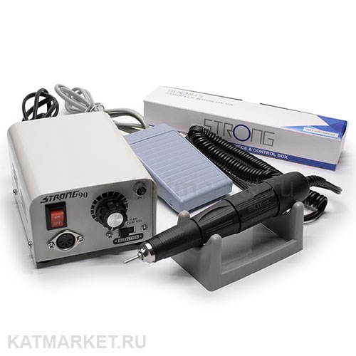 Аппарат для маникюра и педикюра Strong 90, 65Вт, 35000 об/мин, Китай (Реплика) 22102201