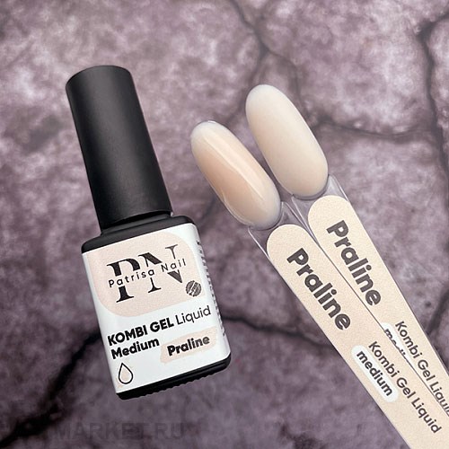 PatrisaNail Комби гель Liquid Medium Praline 16мл 10903786