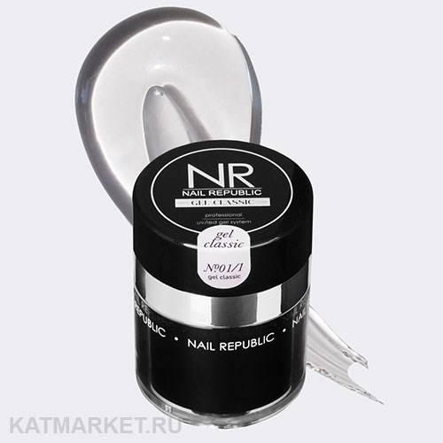 NR 30г Гель классический для моделирования с помпой 01/1 11739851