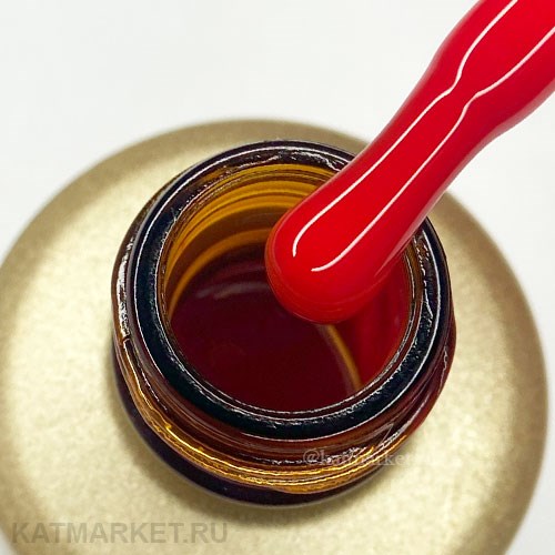 BSG 20мл Цветная жесткая база Colloration Hard 24 Яркий, оранжево-красный 12702024