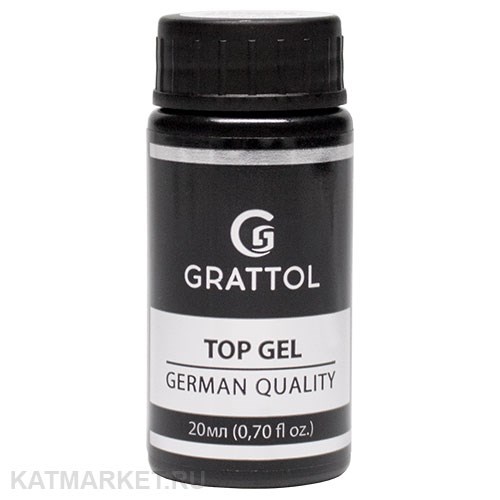 Grattol 20мл Топ без липкого слоя Mirror 10619022
