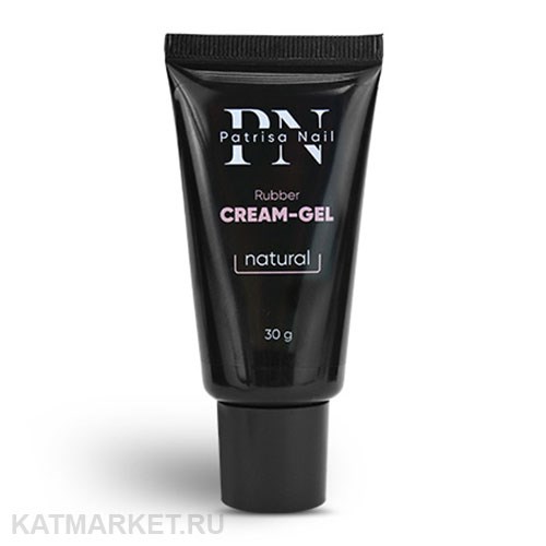 PatrisaNail 30гр Каучуковый Крем-Гель Natural в тюбике 10902122
