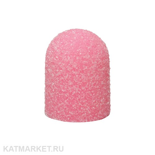 Divinail Колпачок розовый на пластиковой основе, 60 грит 13мм 70209311