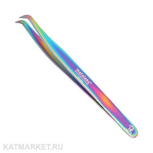 Metaleks Пинцет с многоцветным покрытием из титана 40006001
