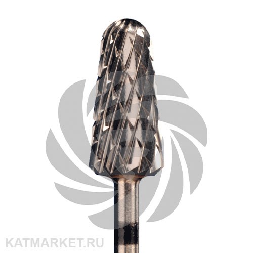 ООО "Фреза" Твердосплавная фреза с очень крупной крестообразной нарезкой 509101 черная 70801602