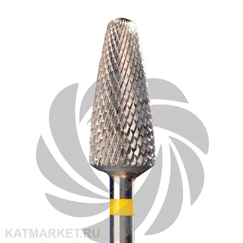 ООО "Фреза" Твердосплавная фреза с супермелкой крестообразной нарезкой 203001 желтая 70801702