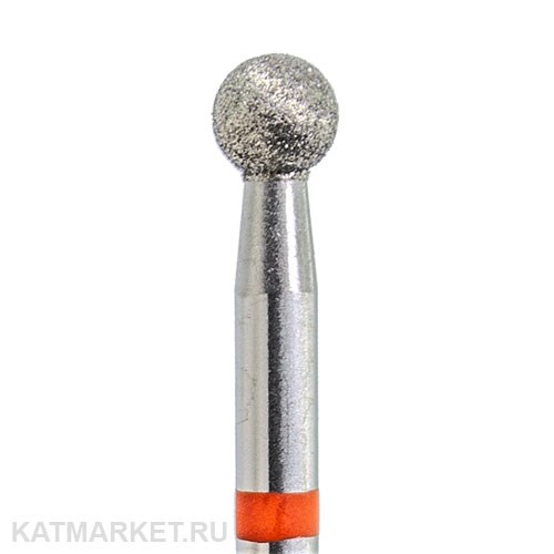 КМИЗ Алмазная фреза 117940 шар 3,5мм красный 856.104.001.031.035 70117135