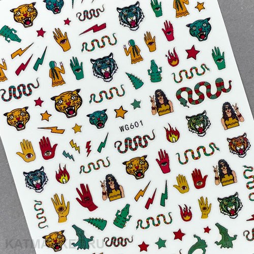 Наклейки PopFinger серия WG 601 61211601